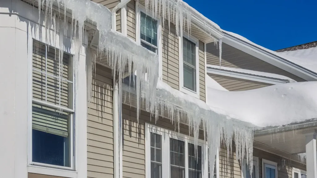 ice dam dangers on roofs